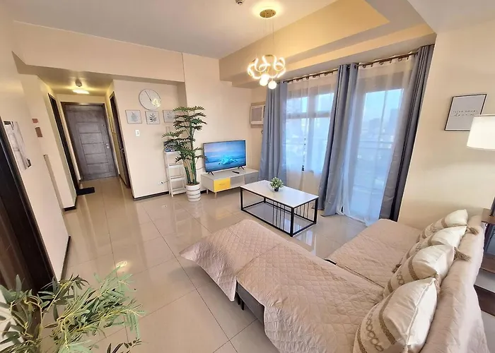 2br Large -93sqm -12pax -pet -free Parking -picc,moa,wtc,ccp Apartamento